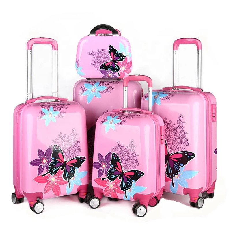 Children's trolley box printed logo men's and women's baby cartoon cute luggage wholesale