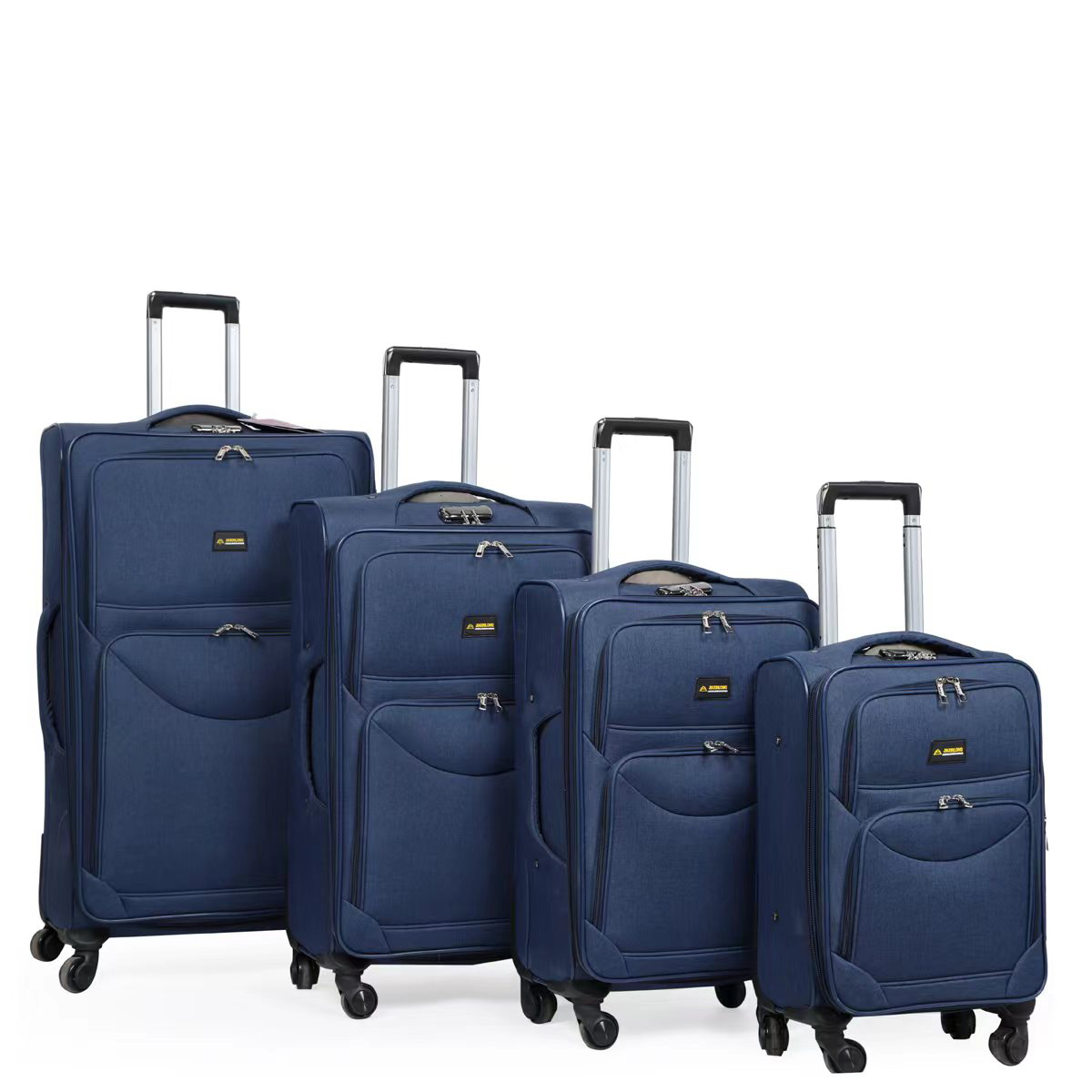 Marksman 4pcs 20/24/28/32" New design nylon luggage bag set carry on travel suitcase 4 pcs in 1 set suitcase