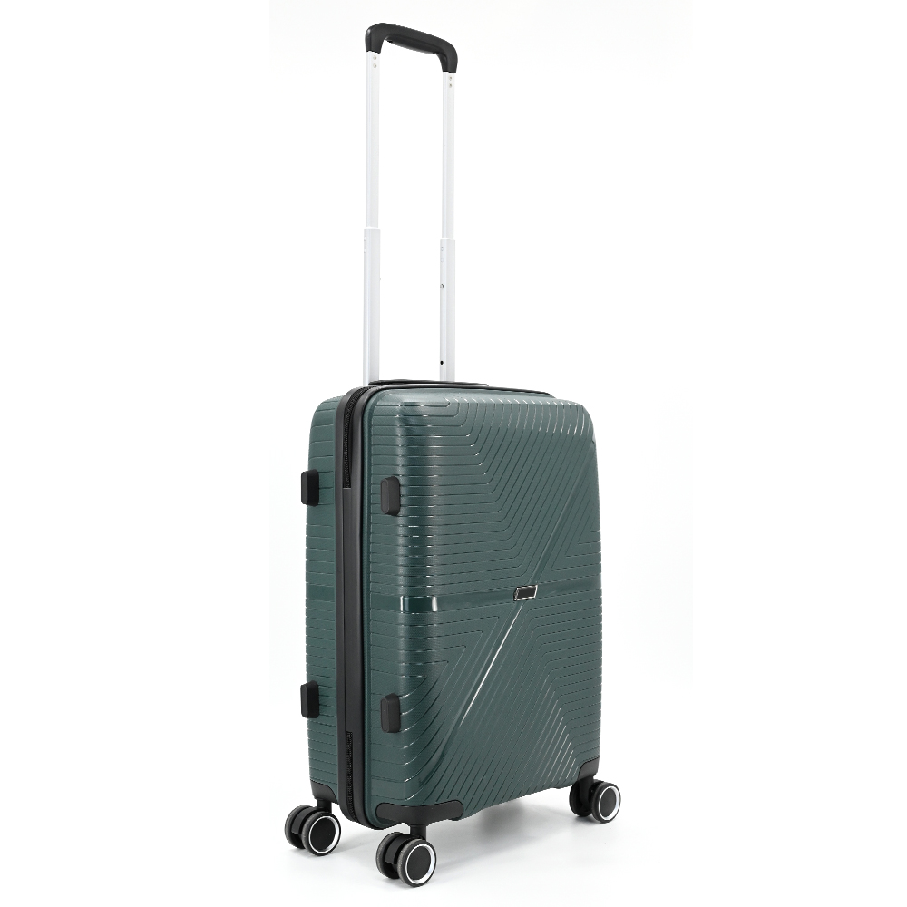 Marksman Wholesale PP Luggage Travel Bags Set 3 Pcs Luggage Suitcases Man Women 20 24 28 Inch Trolley bags Spinner cases