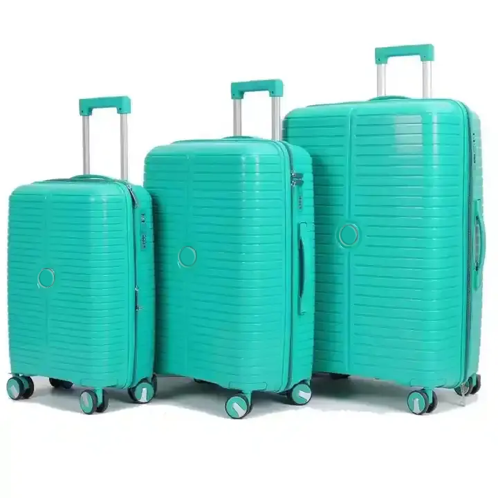 Hot PP 3PCS Luggage Suitcase Bag Travel Luggage Trolley Case 