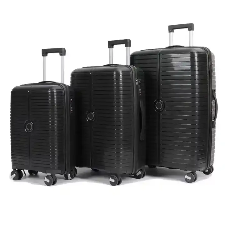 Hot PP 3PCS Luggage Suitcase Bag Travel Luggage Trolley Case 