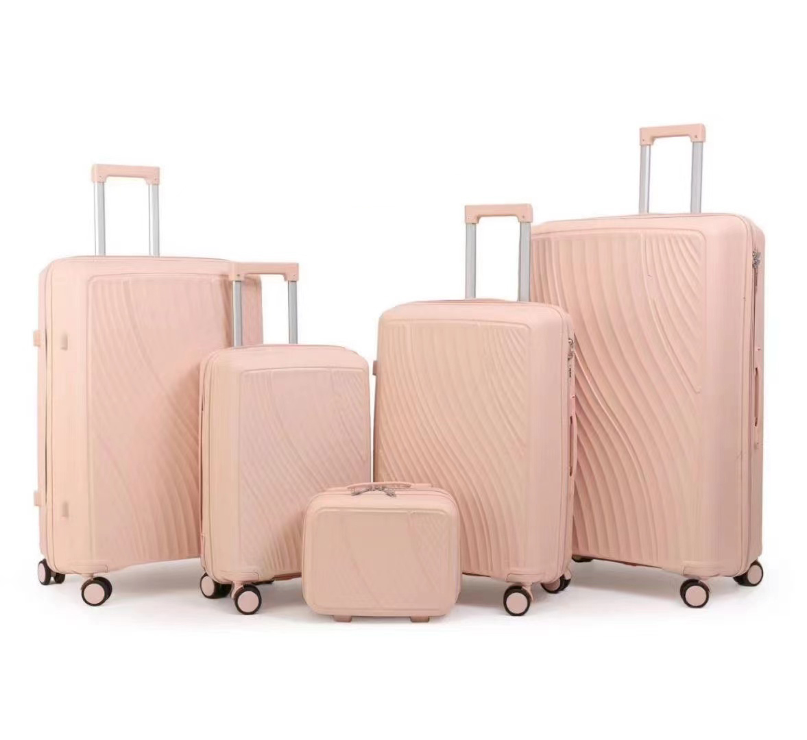 Marksman Popular Design PP Suitcase Wholesale High Quality Travel Bag Customized Luggage Suit